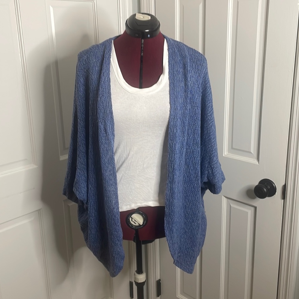 Blue Slouch Sweater